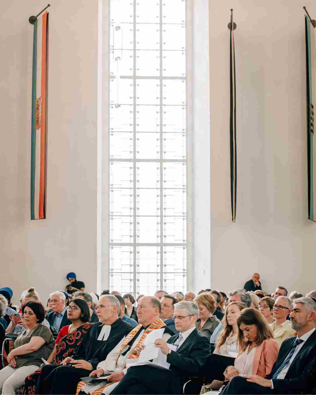 Multireligiöse Feier des Rat der Religionen Frankfurt und des Amt für multikulturelle Angelegenheiten anlässlich des 175. Jubiläums der Paulskirche am 30.5.23
